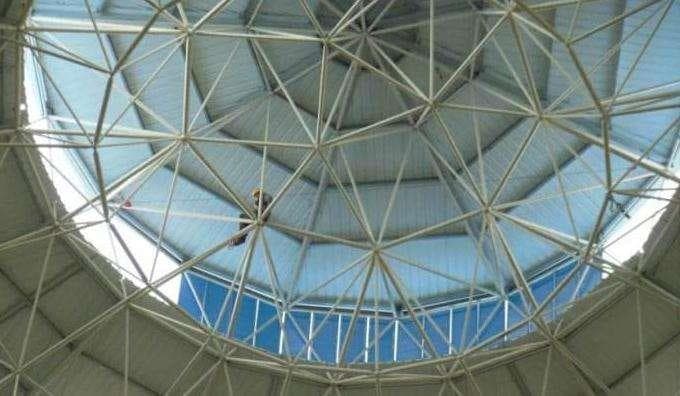 合作仓库网架罩棚加工